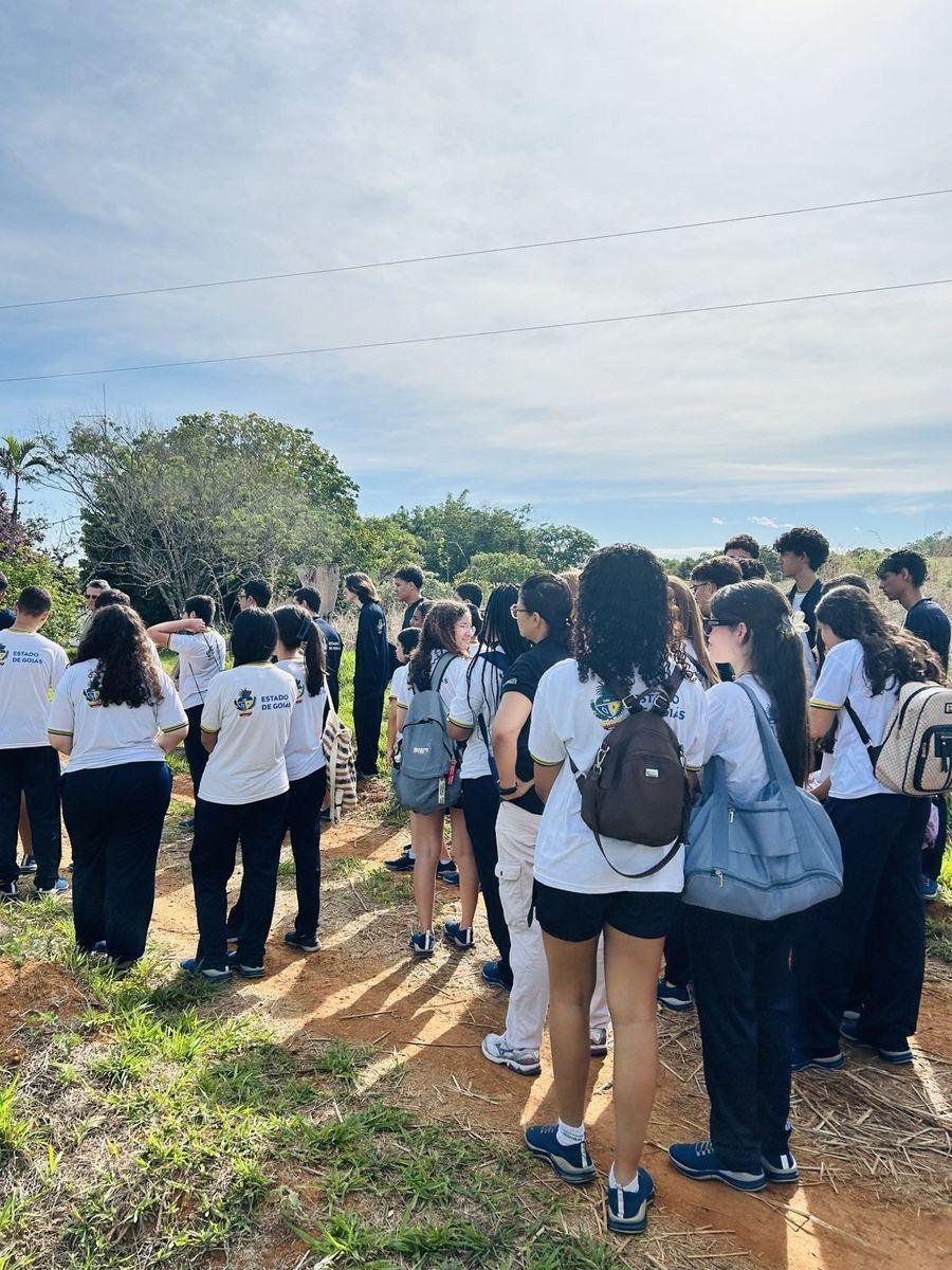 Turma reunida na Fazendinha JK